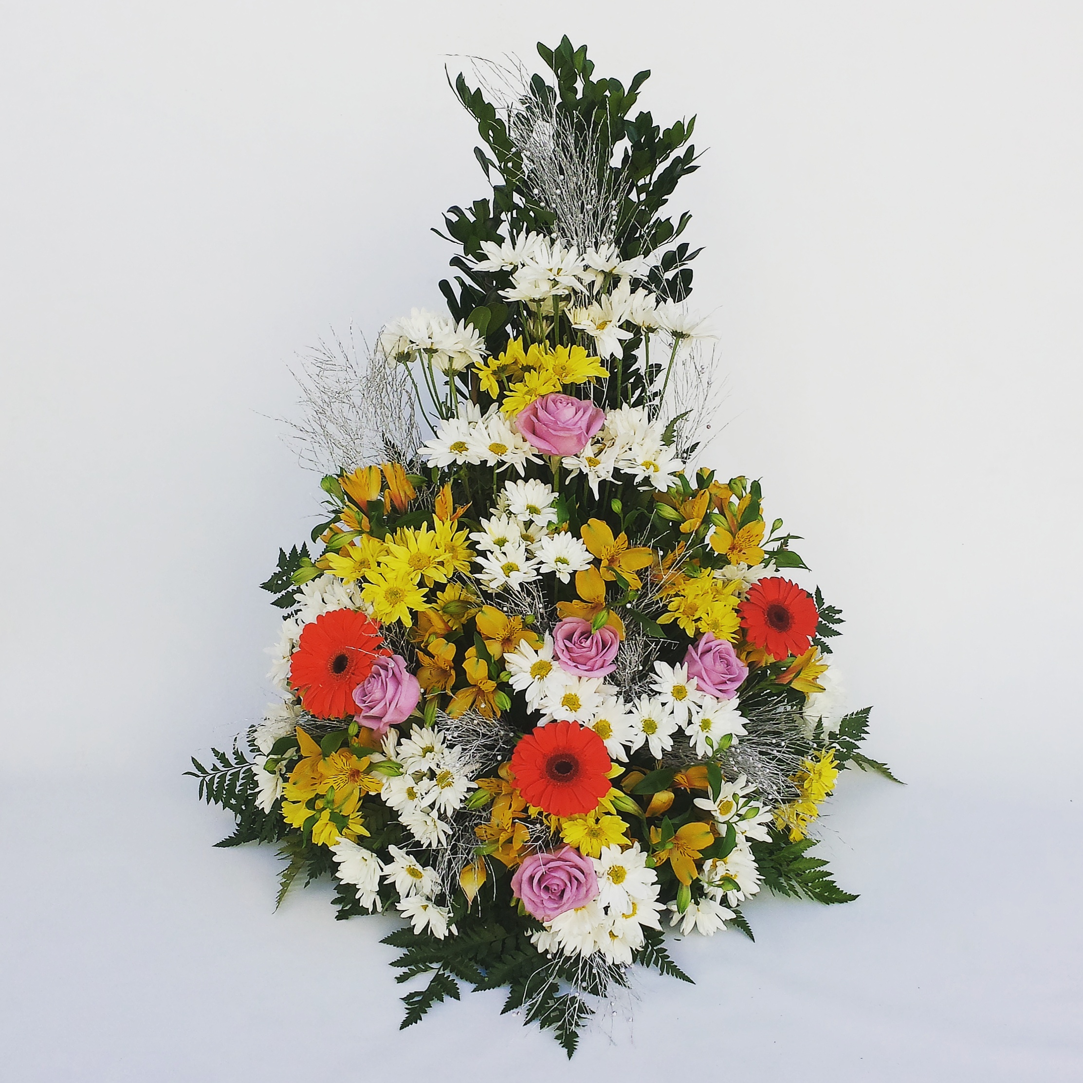 Arranjo de Frente com Flores do Campo Cod. D-016