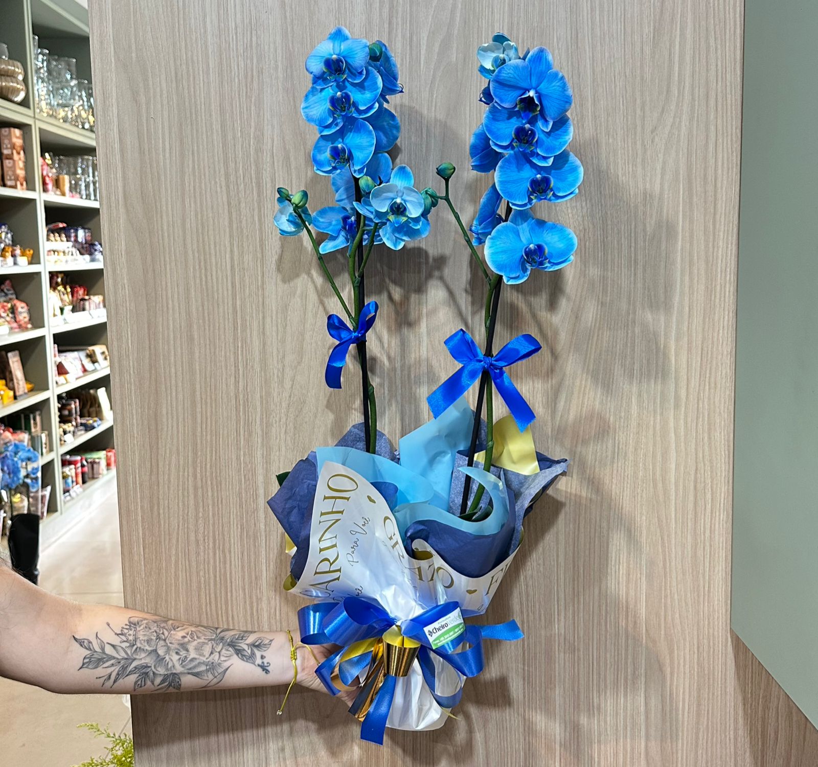 Orquídea Azul. Cod. O-300